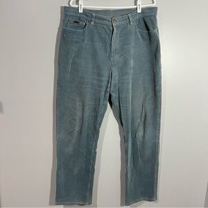 Vintage Lauren Jeans Co Ralph Lauren Blue Corduroy Pants Womens Size 16